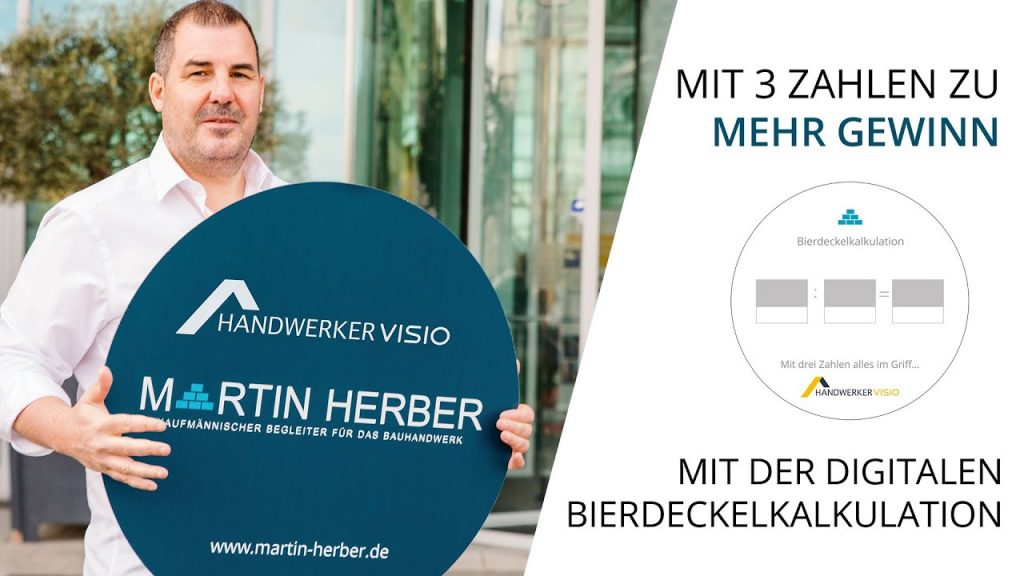 Online-Seminar "Bierdeckelkalkulation"